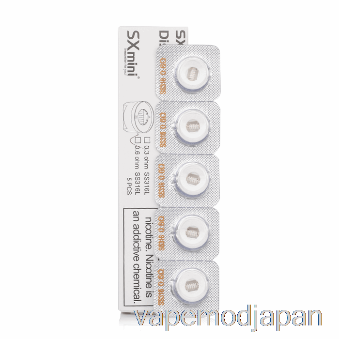 Vape Mod Yihi Sx Nano Ada 交換コイル 0.6ohm コイル